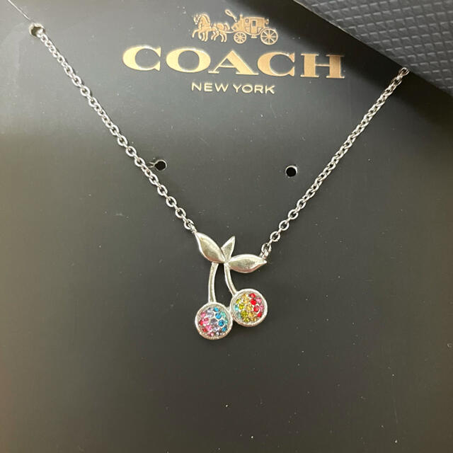 COACH ネックレス(レインボーチェリー????)