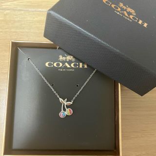 コーチ(COACH)のCOACH ネックレス(レインボーチェリー🍒)(ネックレス)