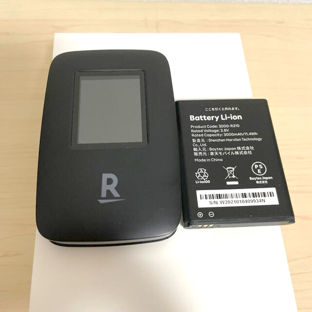 Rakuten(ラクテン)の美品★Rakuten WiFi Pocket モバイルルーター 楽天モバイル スマホ/家電/カメラのスマホ/家電/カメラ その他(その他)の商品写真