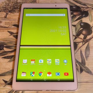 ファーウェイ(HUAWEI)のSIMフリー○ちょっとおおきめ10インチ○ Qua tab 02 HWT31○(タブレット)