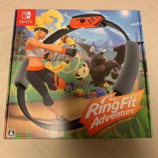 ニンテンドースイッチ(Nintendo Switch)のリングフィット アドベンチャー リング レッグバンド フィットネスアドベンチャー(家庭用ゲームソフト)