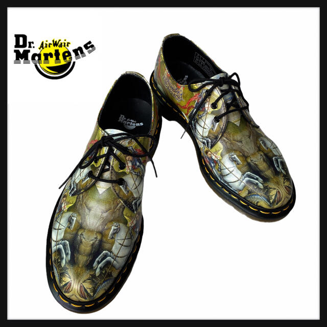 美品 ドクターマーチンDr.Martens 「聖ゲオルギウスと竜」3ホール レア