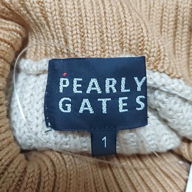 PEARLY GATES(パーリーゲイツ)のパーリーゲイツ 長袖セーター サイズ1 S - レディースのトップス(ニット/セーター)の商品写真