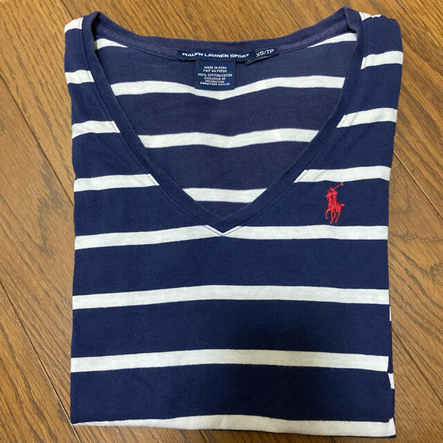 Ralph Lauren(ラルフローレン)のラルフローレン　Vシャツ レディースのトップス(Tシャツ(半袖/袖なし))の商品写真