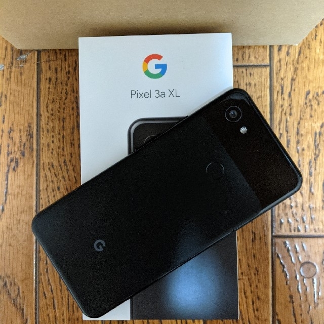 Google Pixel(グーグルピクセル)のGoogle Pixel 3a XL ブラック SIMフリー ほぼ新品︙未使用品 スマホ/家電/カメラのスマートフォン/携帯電話(スマートフォン本体)の商品写真