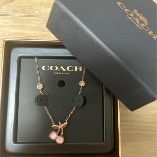 コーチ(COACH)のCOACH ネックレス (チェリー🍒)(ネックレス)