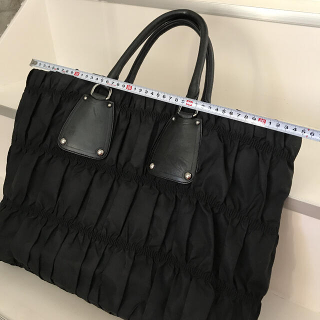 PRADA - プラダ PRADA ギャザー ナイロン トートバッグ 大きめ 正規店