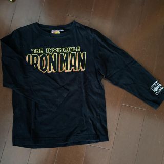 ジーユー(GU)のGU  トップス　キッズ　marvel ironman  120(Tシャツ/カットソー)