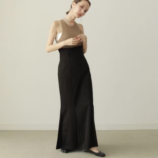 トゥデイフル(TODAYFUL)のlouren｜pleats mermaid skirt ｜Black｜新品(ロングスカート)