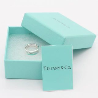 Tiffany & Co. - 研磨仕上げ ティファニー 10号 1837 シルバー リング