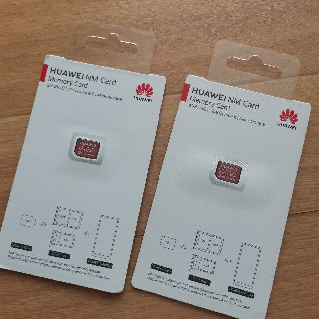 新品 純正品 HUAWEI NM card 128GB 2枚セット