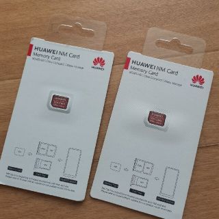 新品 純正品 HUAWEI NM card 128GB 2枚セット(PC周辺機器)