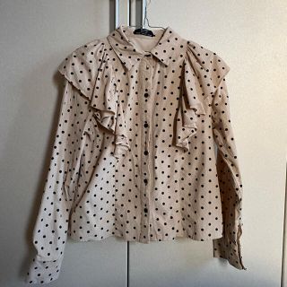 ベルシュカ(Bershka)のBershka ベルシュカ　フリル　トップス　ブラウス(シャツ/ブラウス(長袖/七分))