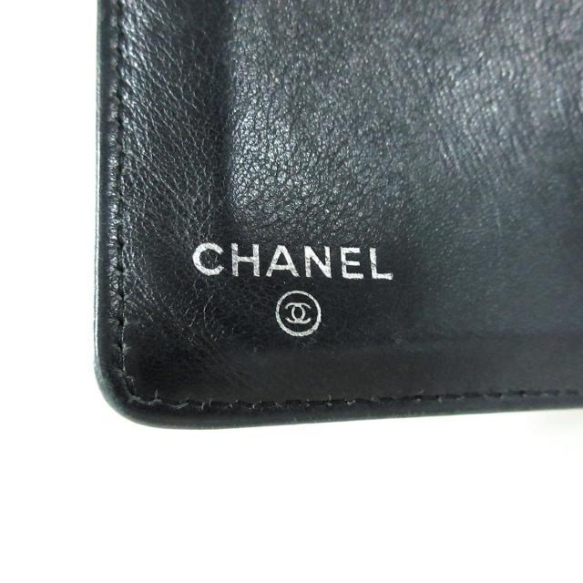 CHANEL(シャネル)のCHANEL(シャネル) 長財布 カメリア 黒 レディースのファッション小物(財布)の商品写真