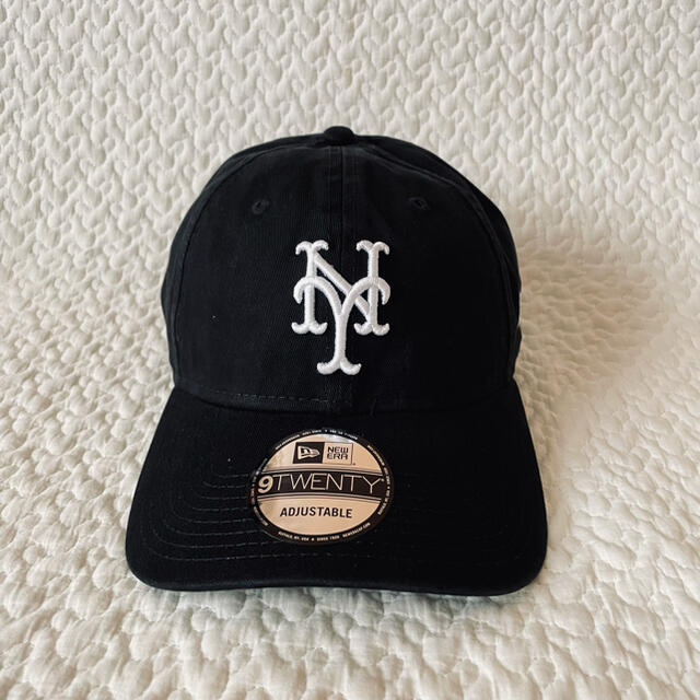 NEW ERA(ニューエラー)の【新品❣️】ニューエラ ニューヨークメッツ 9TWENTY 黒 ユニセックス  メンズの帽子(キャップ)の商品写真