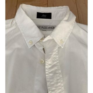 インディヴィジュアライズドシャツ(INDIVIDUALIZED SHIRTS)の美品INDIVIDUALIZED  SHIRT インディビジュアライズシャツ　白(シャツ)