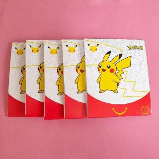 未開封5パック マクドナルド ポケモンカード 25周年 新品未開封(Box/デッキ/パック)