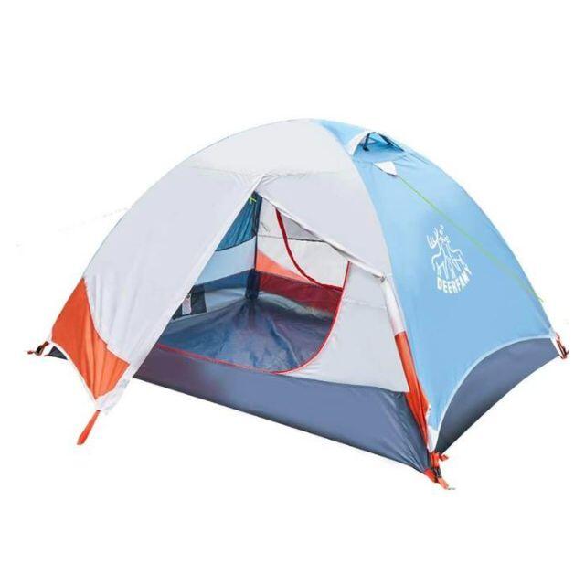 テント 2人用 防水 通気 二重層 UVカット 防災 キャンプ 釣り 登山
