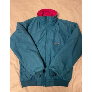 パタゴニア(patagonia)の80’s パタゴニア　シェルドシンチラ　グリーン×ピンク　美品(ナイロンジャケット)