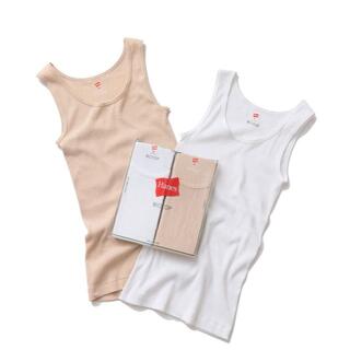 ヘインズ(Hanes)の新品 Hanes BIOTOP 2Pリブタンクトップ(タンクトップ)