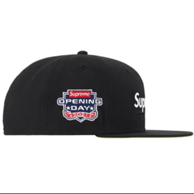 Supreme No Comp Box Logo New Era 黒 7 1/4