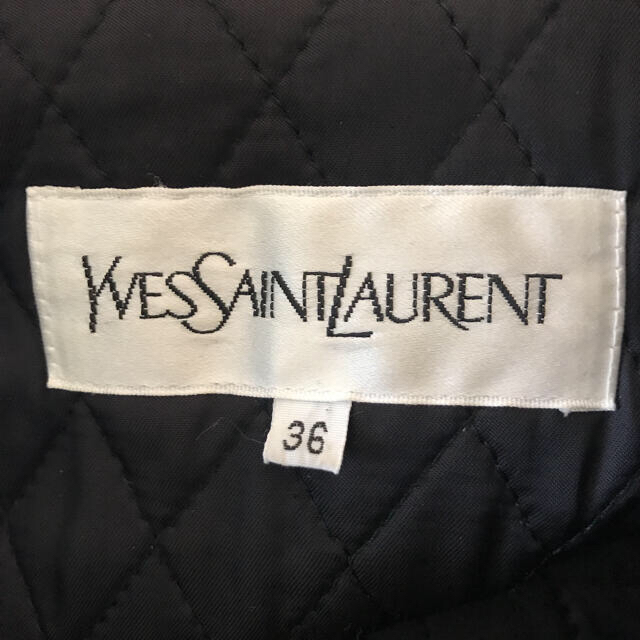 Yves Saint Laurent スタンドカラーロングコート ウールコート 6