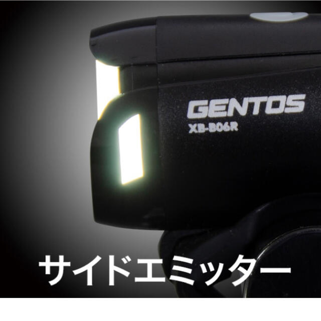 GENTOS(ジェントス)のジェントス　XB-B06R スポーツ/アウトドアの自転車(パーツ)の商品写真