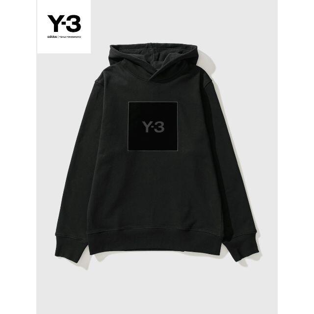 Y-3 U スクエア ロゴ パーカー