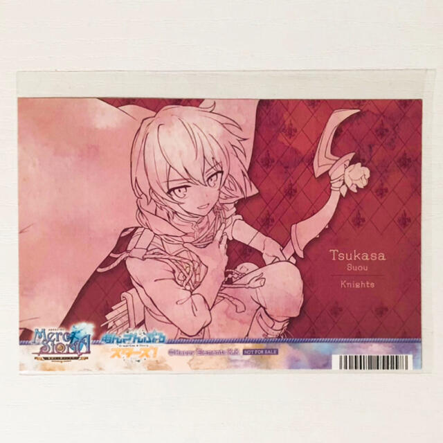 新品☆あんスタ☆Knights【朱桜司】メルスト☆コラボ☆ポスト 新品☆あんスタ☆Knights【朱桜司】メルスト☆コラボ☆ポスト