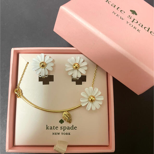 kate spade new york - kate spade デイジーネックレス,イヤリング✿の