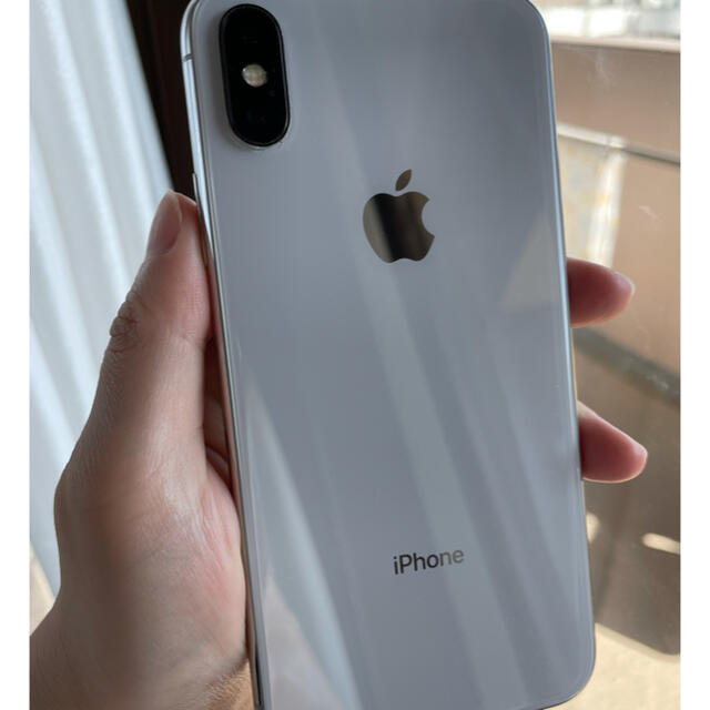 サイズ iPhone iPhone X 256GB シルバー MQC22J/Aの通販 by s.shop｜アイフォーンならラクマ - 週末お