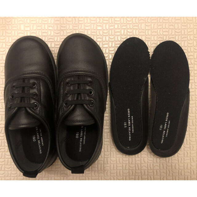 UNITED ARROWS green label relaxing(ユナイテッドアローズグリーンレーベルリラクシング)のGLR ウィングチップスニーカー 19.0cm キッズ/ベビー/マタニティのキッズ靴/シューズ(15cm~)(フォーマルシューズ)の商品写真