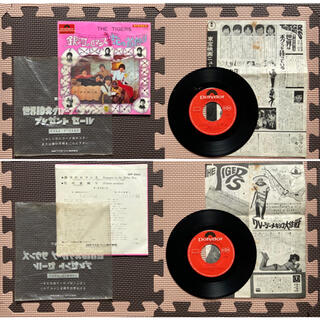 昭和レトロ 昭和 レトロ グループサウンズ ザタイガース EP盤レコード 雑貨(ポップス/ロック(邦楽))