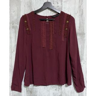 ザラ(ZARA)のZARA／レース付きブラウス(シャツ/ブラウス(長袖/七分))