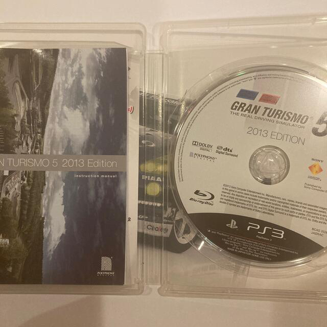 PlayStation3(プレイステーション3)のGRAN TURISMO5 2013 EDITION アジア版 中文版 英文版 エンタメ/ホビーのゲームソフト/ゲーム機本体(家庭用ゲームソフト)の商品写真