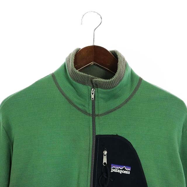 patagonia(パタゴニア)のパタゴニア ジャケット プルオーバー ハーフジップ 長袖 M 緑 メンズのジャケット/アウター(その他)の商品写真
