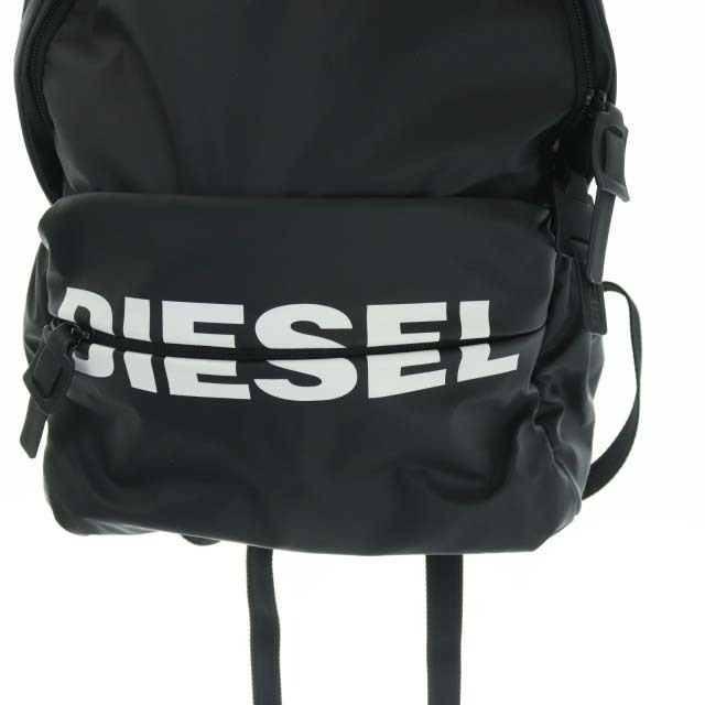 DIESEL(ディーゼル)のディーゼル DIESEL リュックサック デイパック ロゴ プリント 黒 レディースのバッグ(リュック/バックパック)の商品写真