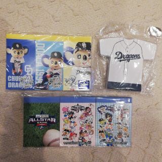 ドラゴンズ　プロ野球グッズ　ドアラ　メモ帳(記念品/関連グッズ)