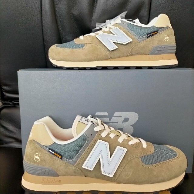 ALPHA INDUSTRIES x New Balance ML574 メンズの靴/シューズ(スニーカー)の商品写真