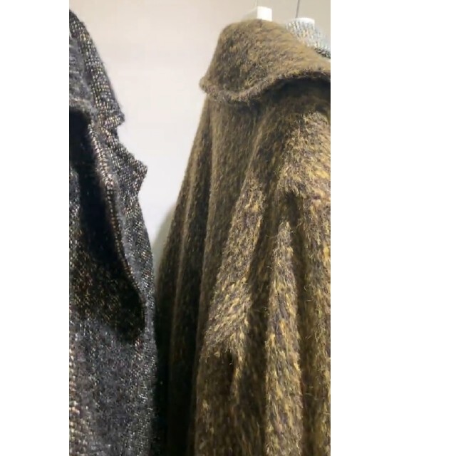 クーポンで定価以下★CLANE MIX SHAGGY LADY COAT レディースのジャケット/アウター(ロングコート)の商品写真