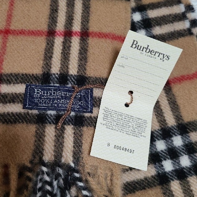 新品未タグ付 バーバリー Burberrys ノバチェックマフラー ラムズウール 新品未タグ付 バーバリー Burberrys ノバチェックマフラー ラムズウール
