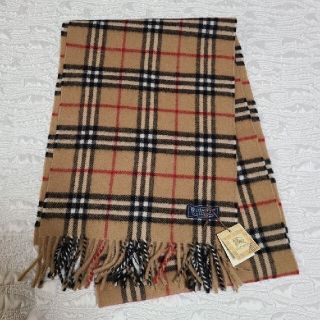 バーバリー(BURBERRY)の新品未タグ付　バーバリー　Burberrys ノバチェックマフラー ラムズウール(マフラー)