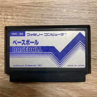 ニンテンドウ(任天堂)のファミコンソフト ★ベースボール(家庭用ゲームソフト)