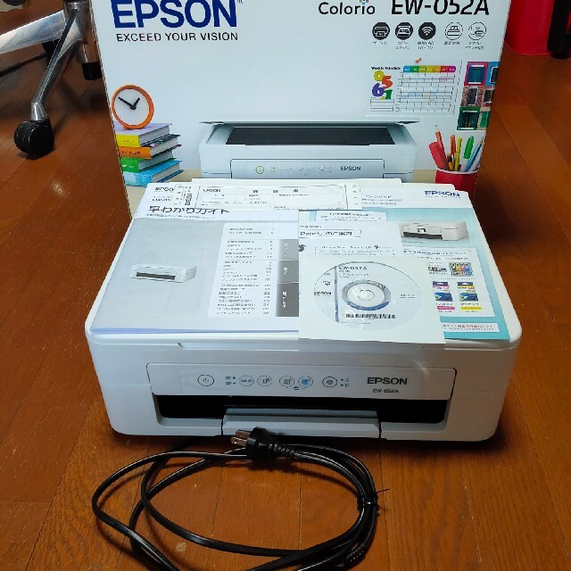 EPSON カラリオ EW-052A　インク付き