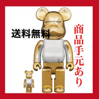 メディコムトイ(MEDICOM TOY)のBE@RBRICK MEDICOM TOY PLUS GOLD CHROME (その他)