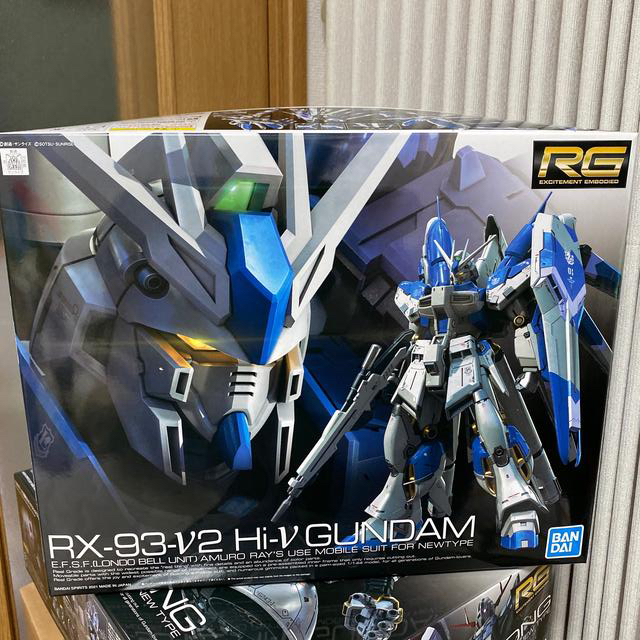 新品未開封 RG HI-ν GUNDAM ハイニューガンダム