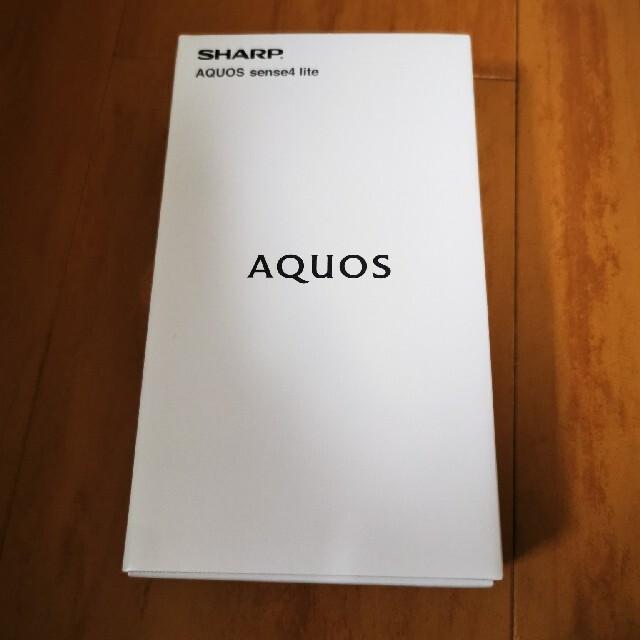 SHARP AQUOS sense4 lite 版SIMフリー ブラック S有おサイフケータイ