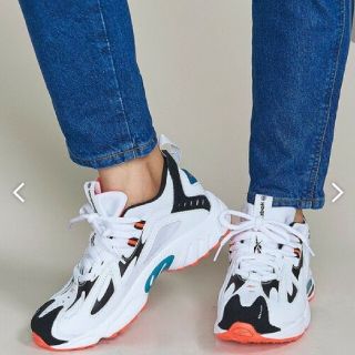 リーボック(Reebok)のREEBOK DMX SERIES 1200 レザー スニーカー レディース(スニーカー)