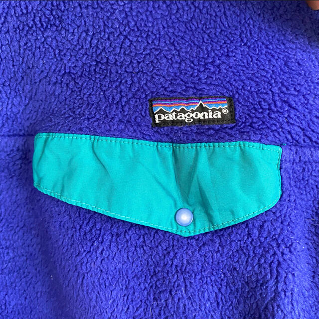 patagonia(パタゴニア)のPatagonia パタゴニア シンチラ 美品 紫 バープル Lサイズ 大人SM メンズのジャケット/アウター(ブルゾン)の商品写真