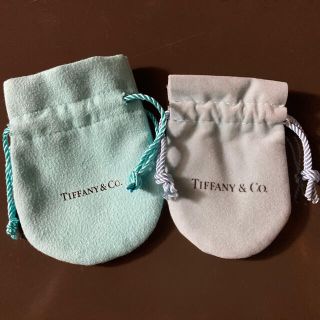 ティファニー(Tiffany & Co.)の【jcookie様専用】ティファニー アクセサリー用 保存袋 巾着 2点セット(ショップ袋)